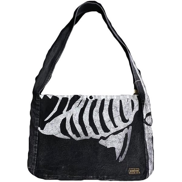 Apple メッセンジャーバッグ messenger bag y2k黒/グレー Apple メッセンジャーバッグ messenger bag y2k黒/グレー IRVING